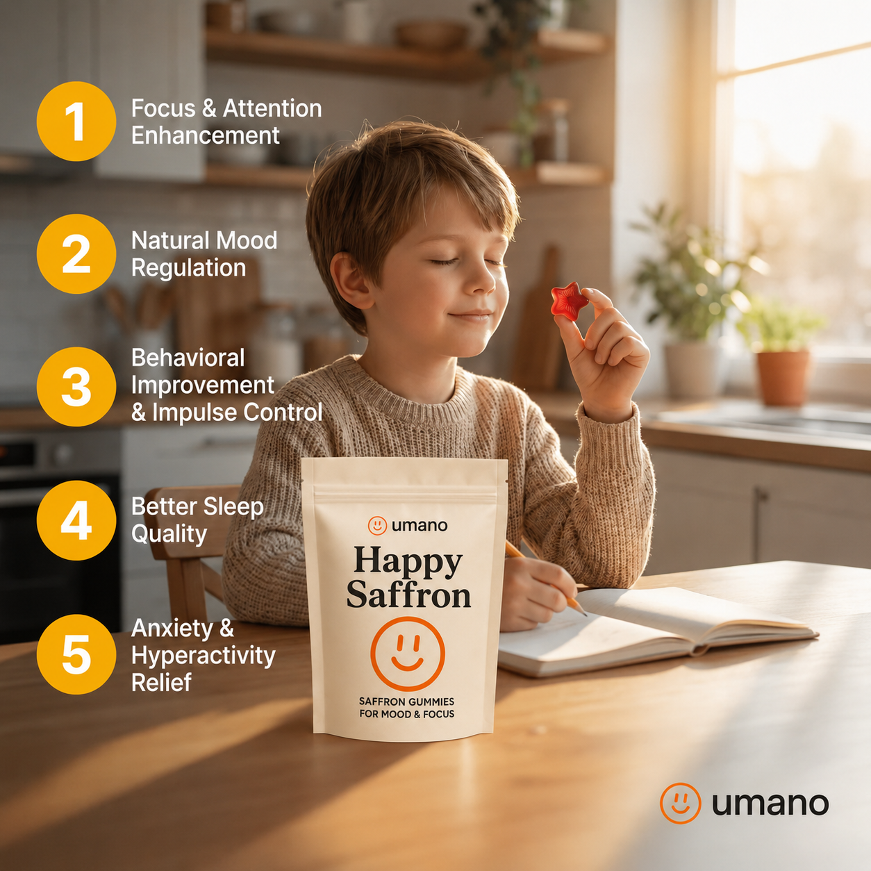 Umano Happy Saffron Chews